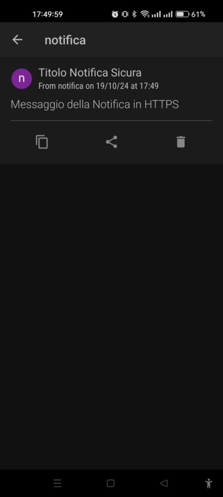 Notifiche Push in HTTPS - Lutritech.it